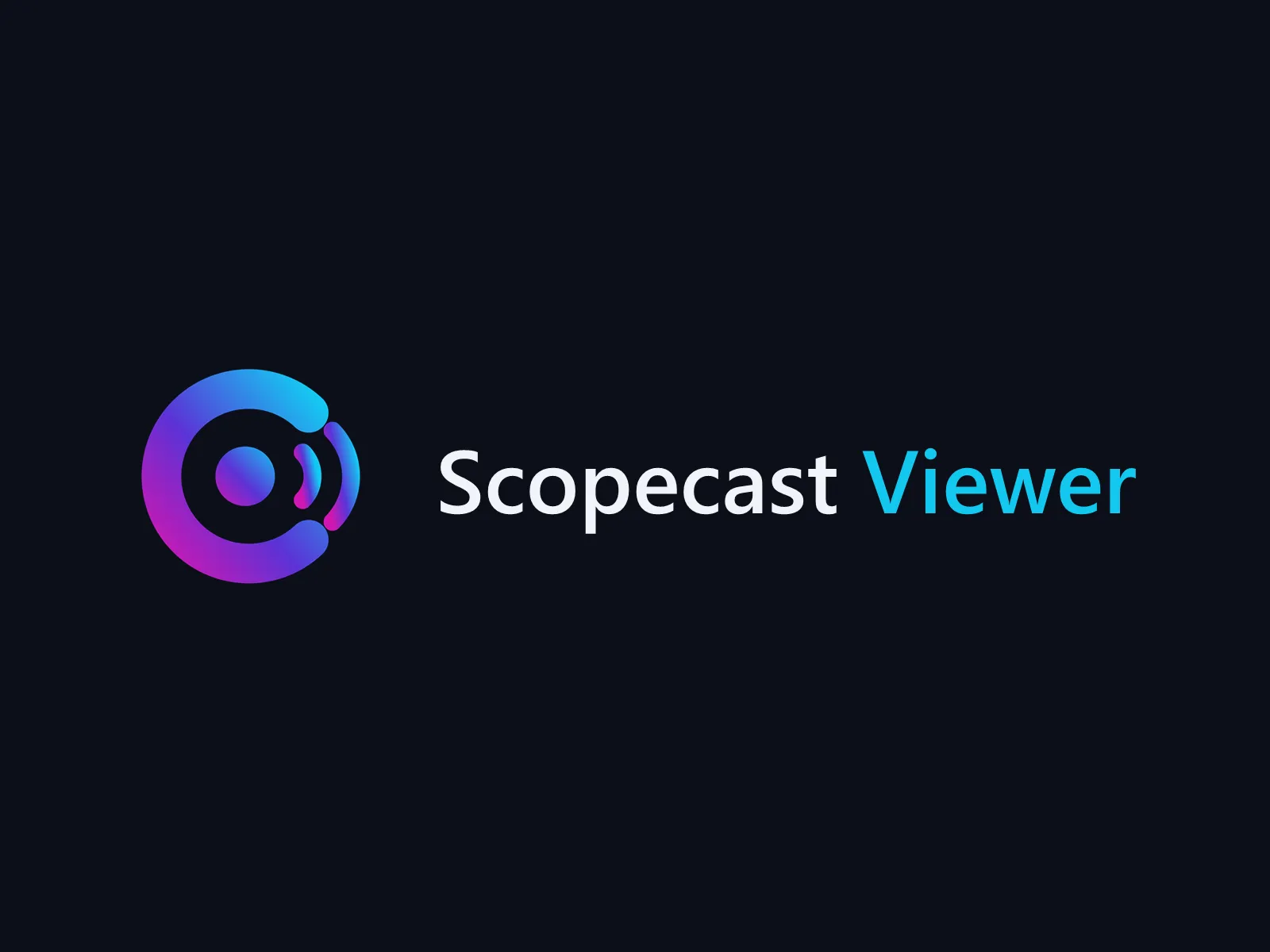 The Scopecast Viewer logo